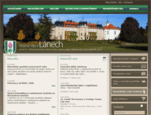 Tablet Screenshot of obec-lany.cz